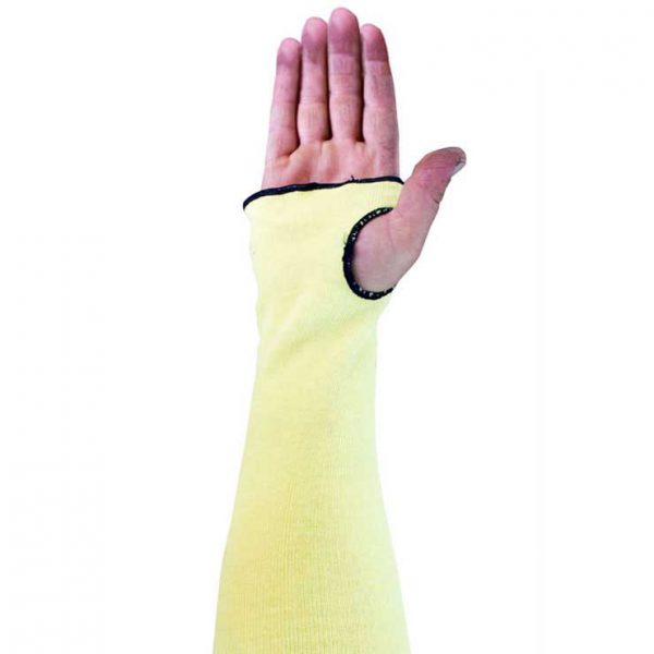 KEVLAR SLEEVE, 14", THUMB HOLE, 2-PLY, 144 EA/CS